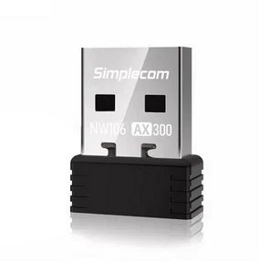 Simplecom NW106 AX300 2.4GHz Wi-Fi 6 USB Wireless Nano Adapter - Picture 1 of 1