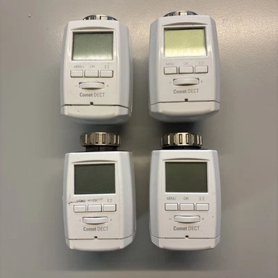 Eurotronic COMET DECT Heizkörperthermostat; FRITZ! Kompatibel. (4 Stück) - Bild 1 von 2