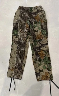 Vintage 90’s Camouflage Pants Rattlers Brand Realtree - Size Medium-USA - Image 1 of 4