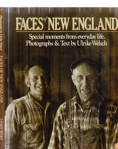 FACES OF NEW ENGLAND. Signed And By Photographer Ulrike Welsch  FINE HC - Picture 1 of 5