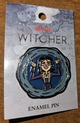 Pin Esmalte The Witcher Yennefer Nuevo en Tarjeta Netflix Oficial CD Proyecto Foto 1 de 2