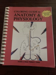 Very Good: Coloring Guide to Anatomy and Physiology by R. J. Stone, J. A. Stone - Picture 1 of 2