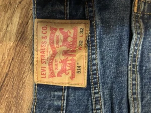 Mens 32 X 32 Levi’s Strauss & Co 514 Work Jeans Pre Owned See Photos - Picture 1 of 5