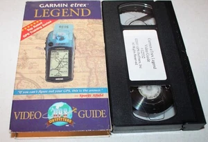 Garmin etrex Legend GPS Video Guide (VHS, 2001) GPS Training Series - Picture 1 of 2