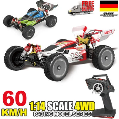 Wltoys XKS 144001 2.4G 1:14 RC Auto 4WD 60km/h High Speed Buggy Off-Road Car RTR - Bild 1 von 4