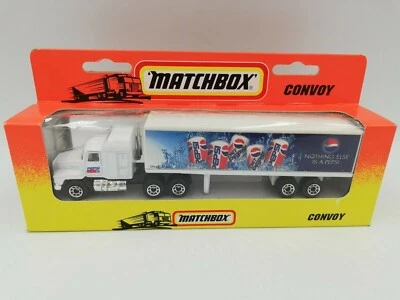 Vintage Matchbox Super Rigs / Convoy - PEPSI Transporter Truck 1996 HTF New - Image 1 of 4