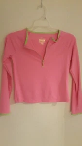 Lilly Pulitzer Natación Erupciones Protector Top Niñas XL 12 - 14 Rosa - Imagen 1 de 5