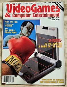 Video Games And Computer Entertainment Magazine May 1989 U-Force Controller - Picture 1 of 4