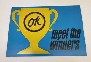 NOS Vintage Chevrolet OK Sales Dealership Post Card RARE ! - Picture 1 of 2