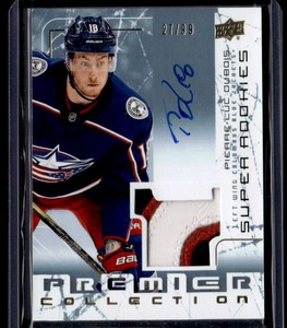 2017-18 Upper Deck Premier AUTO Patch Retro Pierre-Luc Dubois Rookie Auto 27/99