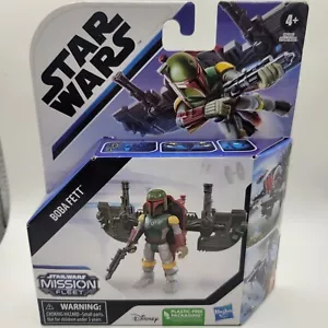 Mini Modellino Star Wars Mission Fleet Boba Fett Wing Suit 2022 Hasbro - Foto 1 di 2