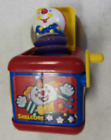 Shelcore Vintage 1992 Clown Jack in the Box jouet musical bébé tout-petit vintage