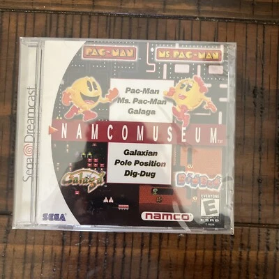Namco Museum Sega Dreamcast Complete Pac Man Galaga Dig-Dug 2000 Release Date - Image 1 of 4