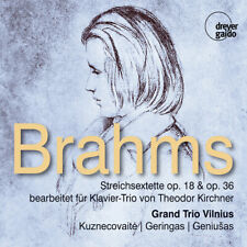 Brahms / Kirchner / - String Sextets Opp. 18 & 36 Arr. For Piano By [New CD]