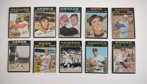 1971 Topps Baseball 10 Card Lot. Fairey, Carbo, Maxvill + More. - Picture 1 of 12