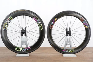 ENVE SES 6.7 PowerTap Carbon Clincher Rim Brake Wheelset Shimano/SRAM 11 Speed - Picture 1 of 13