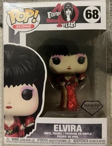 Funko Pop! Vinyl: Elvira, Mistress of the Dark - Elvira (Diamond Glitter) #68 - Picture 1 of 3