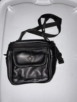 Bolso Bandolera Organizador Icon Negro - Bolso de Hombro de Viaje Multibolsillos Foto 1 de 4