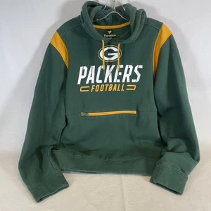 Green Bay Packers Sweatshirt Size Small Hoodie NFL Pocket Football Fanatics - Picture 1 of 6