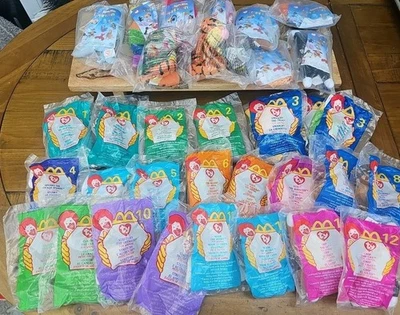 JOB LOT x 33 MCDONALDS TY TEENIE BEANIES BABIES 1993 - SEALED - Image 1 of 4
