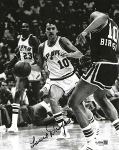 Signed  8x10 LOUIE DAMPIER San Antonio Spurs Autographed Photo w/JSA COA - Picture 1 of 1