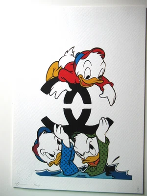 DEATH NYC (1979) SIEBDRUCK VON 2020 ORIGINAL HAND SIGNIERT, NUMMERIERT 32x45cm - Bild 1 von 4