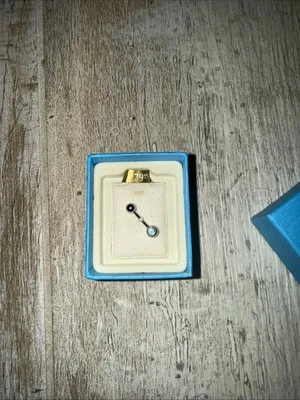 Nuevo Anillo Piercing Ombligo Ombligo Chapado en Oro Blanco 14K Foto 1 de 2