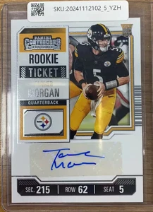 2023 Panini Contenders Tanner Morgan Rookie Ticket RC AUTO #280 - Picture 1 of 2