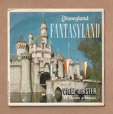 Complete set of vintage View-Master reels Disneyland Fantasyland 1950s - Image 1 of 2
