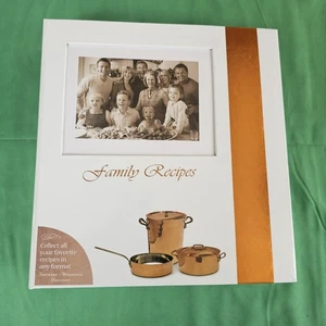 Classeur Recettes Familiales Cuisine Neuf - Photo 1/6