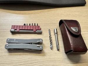 Victorinox SwissTool Spirit X Plus Ratchet 3.0236.L Multitool inkl. Lederholster - Bild 1 von 8