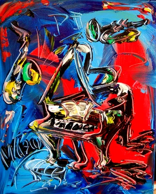 Марк Казав - картина маслом РОЯЛЬ искусства холст импрессионист 2RGREG11e - Изображение 1 из 4