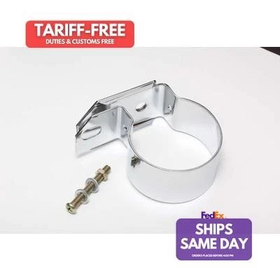 Trans-Dapt 9365, One Chrome Steel Coil Bracket Chrome Performance Racing Parts - Image 1 of 4