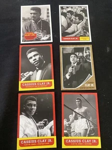 2021 TOPPS THE PEOPLE'S CHAMP MUHAMMAD ALI CASSIUS CLAY #'s 1-6 SHIPS FREE - Picture 1 of 11