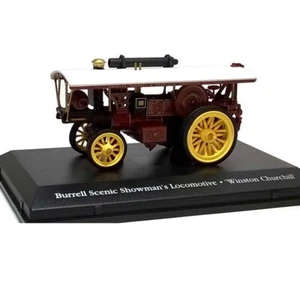 Burrell Scenic Showman Winston Chruschill Camion del circo 1:76 Atlas Diecast - Foto 1 di 1