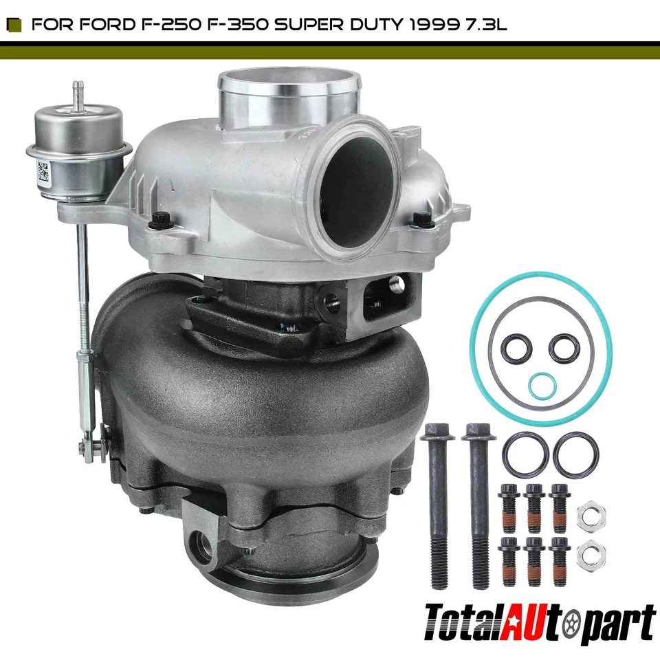 Turbocompresor para Ford F-250/F-350 Super Duty 1999 V8 7,3 L GTP38 apto para 12/1998 Foto 1 de 4