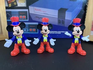 Figura de acción Disney Mickey Mouse Red Top Hat Epcot Center juguete juego X3 - Imagen 1 de 1