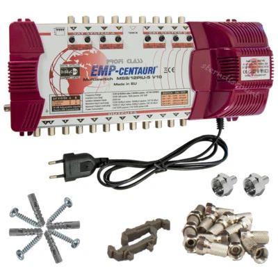 EMP Centauri Multischalter 9/12 Digital Profi Class Multiswitch 12 Teilnehmer 4K - Bild 1 von 3