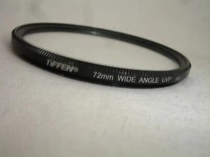 Tiffen 72mm Wide Angle Glass Lens Filter 72 mm UV Protection UVP Authentic USA - Picture 1 of 2