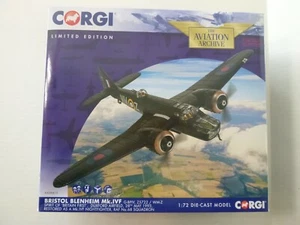 Corgi Bristol Blenheim Mk.IVF, Night Fighter, Duxford 68 Sqn, 1:72, Diecast, New - Bild 1 von 11