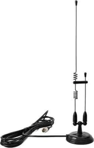 Dual Band Magnetic Mount Mobile Antenna 2m/70cm VHF UHF Heavy Duty Mag Base - Picture 1 of 7