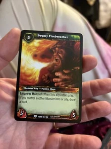 World of Warcraft WOW Trading Card pygmy Firebreather 156/202 - Picture 1 of 2