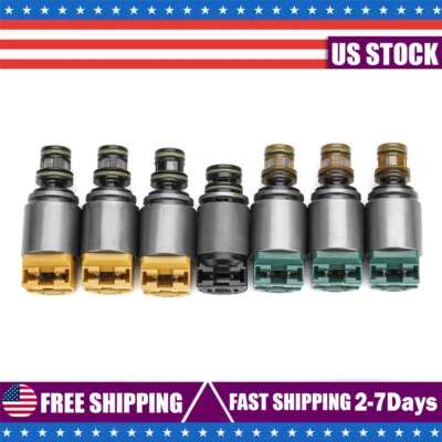 7X ZF 6HP19 6HP26 6HP32 Transmission Solenoid kit For 2002-2011 Audi A4 - Изображение 1 из 4