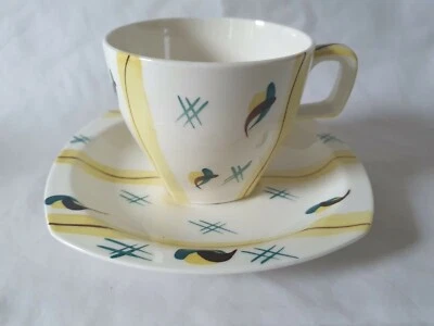 Jessie Tait Fiesta, Midwinter stylecraft cup & saucercirca 1950’s - Image 1 of 4