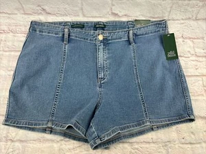 Nuevos con etiquetas pantalones cortos de mezclilla Wild Fable para mujer talla 17 súper alto entrepierna de 3,5 - Imagen 1 de 7