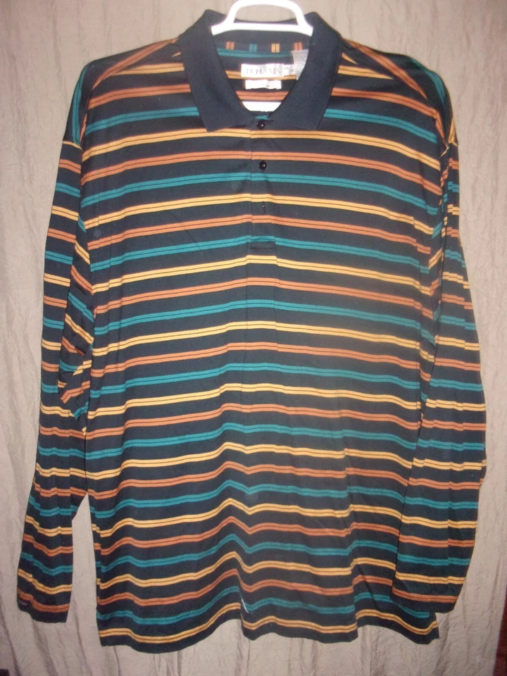 Men's Tehama LS  Polo Shirt Size XXL - Imagem 1 de 1