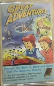 Great Adventures, Part 1 - Through the Bible in Story & Song (Cassette), 1991. - Picture 1 of 5