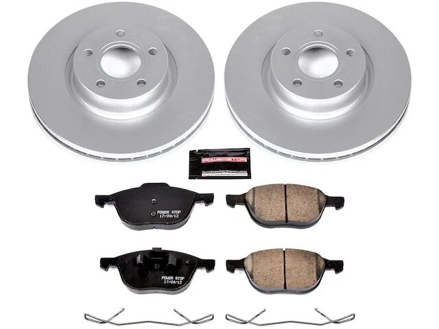 Kit de pastillas de freno delanteras y rotor para Ford Volvo C Max Escape C30 V50 C70 S40 GV48R5 Foto 1 de 1