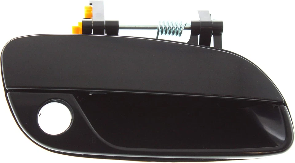 适用于 2001 年至 2006 年 HYUNDAI ELANTRA 右前门把手 外部 光滑 黑色 — 第 1/2 张图片