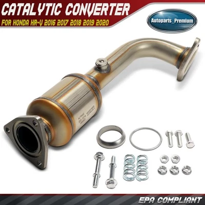 Rear Side Catalytic Converter for Honda HR-V 2016 2017 2018 2019 2020 1.8L FWD - Image 1 of 4